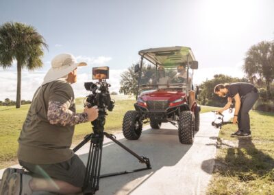 Golfcart Lifestyle Commercial Photography 12