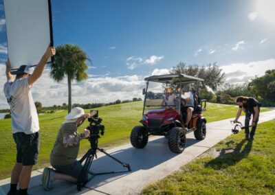 Golfcart Lifestyle Commercial Photography 13