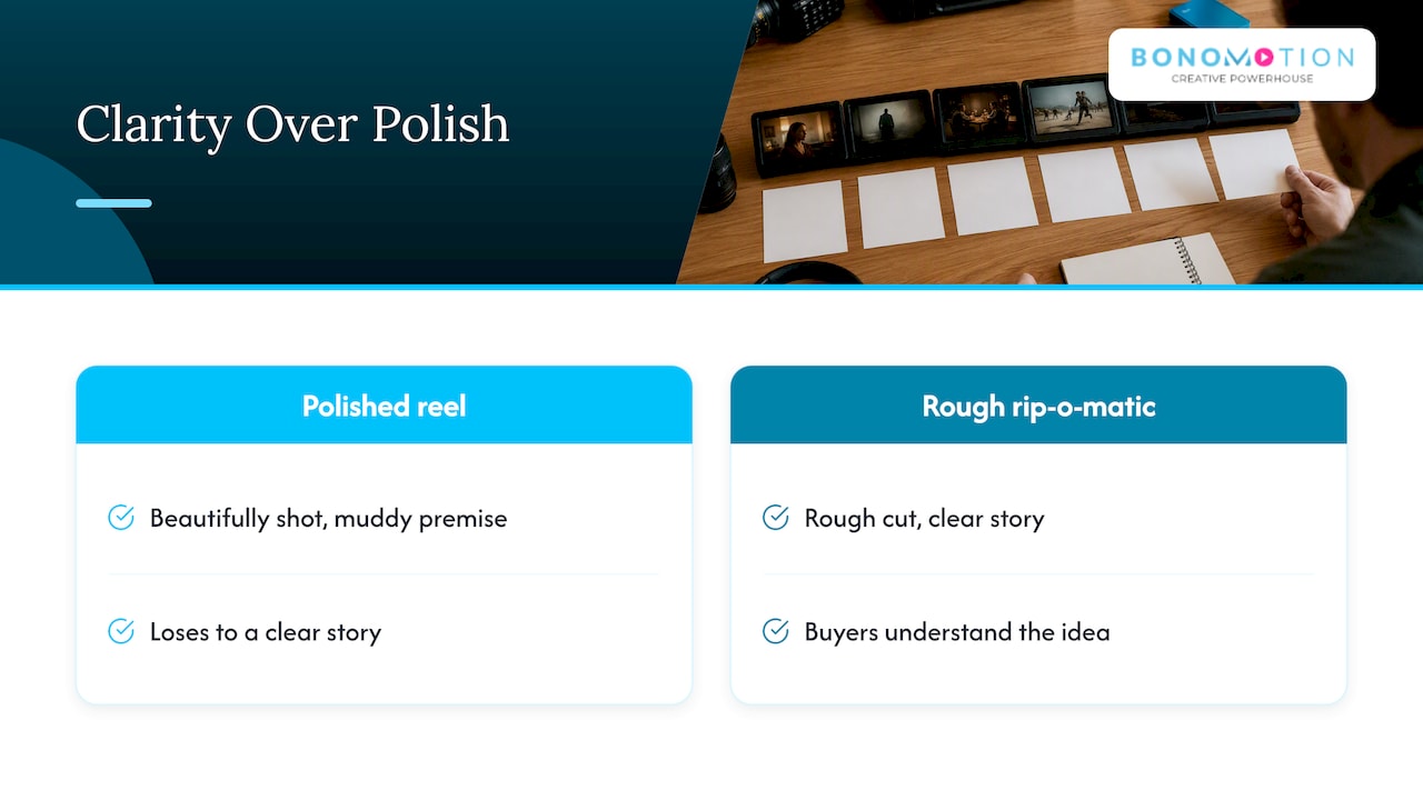 Clear story outweighs polished production