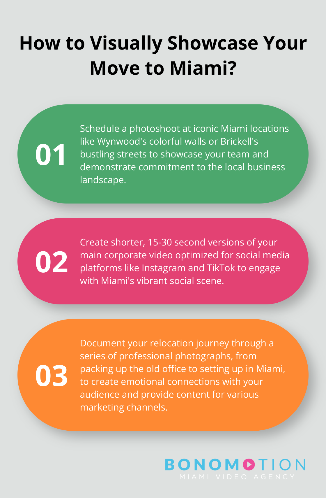Infographic: How to Visually Showcase Your Move to Miami? - relocating business to miami